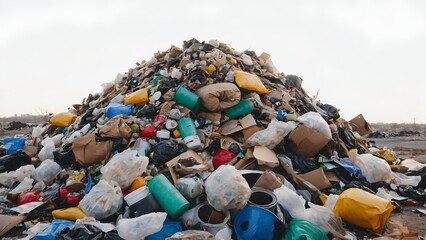 Pile of garbage, trash