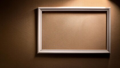 Fototapeta premium Beige Frame with Shadow Play