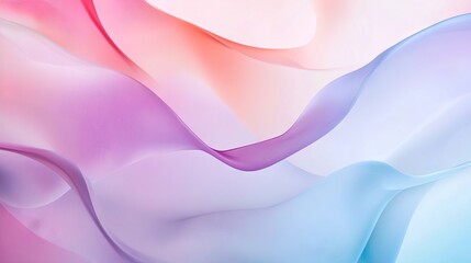 Obraz premium A close up of a computer screen with a pink and blue background