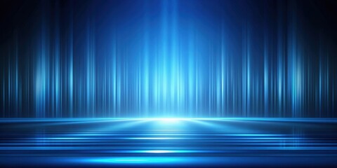 Fototapeta premium Abstract background of dark blue light and shadows , abstract, background, dark blue, light, shadows, mysterious, eerie