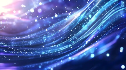 Obraz premium Abstract Blue and Purple Glitter Background