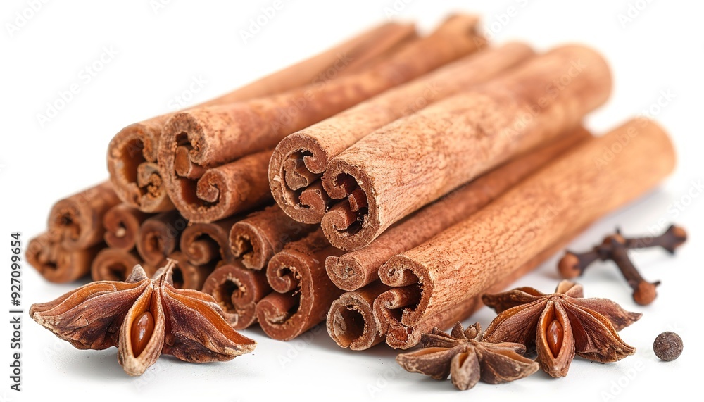 Poster cinnamon sticks