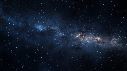 Fototapeta premium Night sky - Universe filled with stars, nebula and galaxy