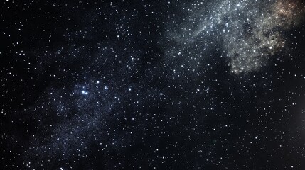 Night sky - Universe filled with stars, nebula and galaxy