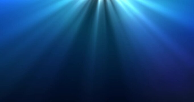 Sky, afterlife or heaven with blue background for light, dream or peaceful beam with zen frequency or NDE. Abstract, salvation and calm atmosphere for paradise harmony, ascension and spirituality