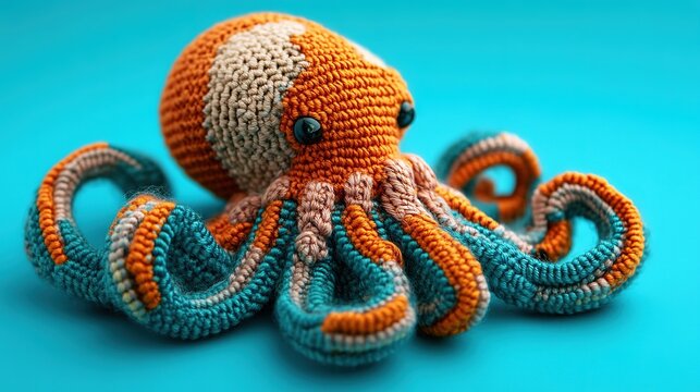 knitted octopus