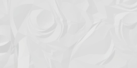 Empty Old paper craft Close up texture of white cardboard crumple on a creased recycle white craft paper texture background. grunge wrinkle old paper.	
