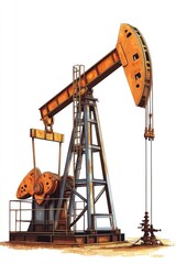 Oil Pump Illustration