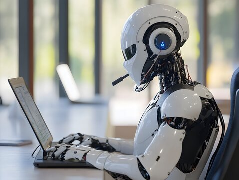 Robot Call Center Images – Browse 8,206 Stock Photos, Vectors, and Video | Adobe Stock
