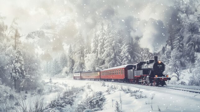 Winter Wonderland Train Journey