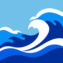 wave background