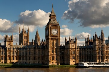 Palace of Westminster in London, UK.