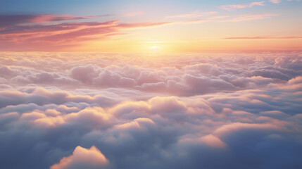 cloudscape on nature background