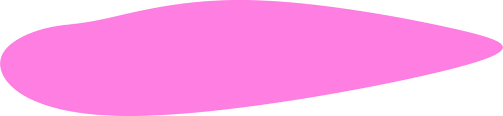 Abstract Long Blob Shape