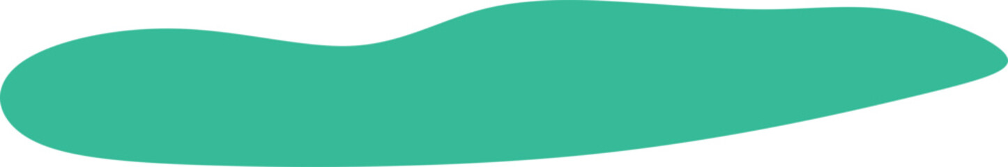 Abstract Long Blob Shape