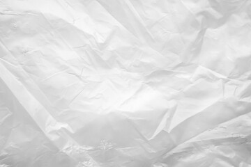 White plastic bag texture background