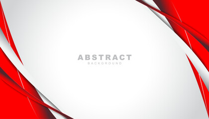 Red white professional geometric background design