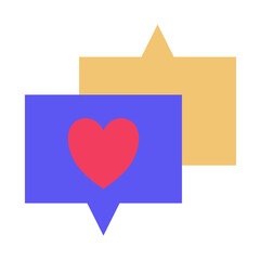 Charity event day icon sets