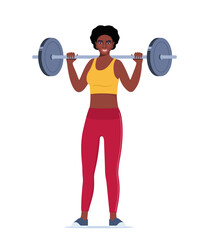 Obraz premium ManWomanBarbell_NE-01.eps