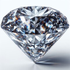 diamond on white background