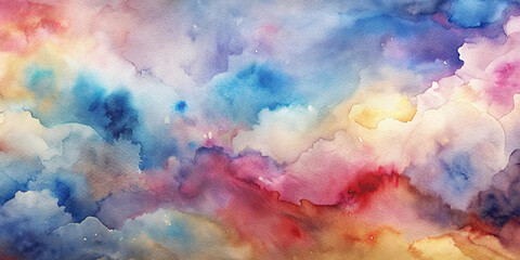 Celestial Watercolor Dreamscape