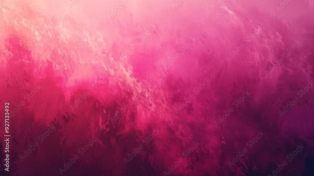 Aufkleber an abstract watercolor painting with a pink and white color scheme. the painting has a soft and drea