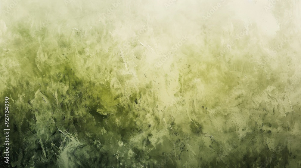 Poster An abstract textured background with shades of green and yellow, fading from a deep green to a light yellow, resembling a brushstroke effect.
