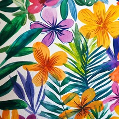 pattern with flowers