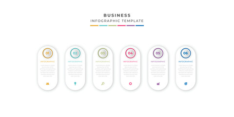 Presentation business infographic template