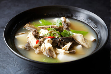 Tengkleng is a soup-like dish with goat bones as the main ingredient from the Special Region of Yogyakarta.
