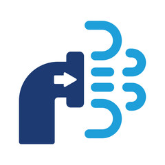 Air flow icon