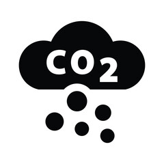 Obraz premium CO2 icon