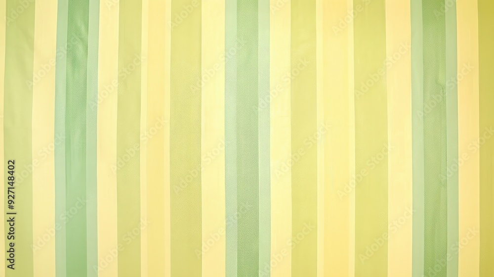 Aufkleber A close-up shot of a digitally rendered abstract pattern with alternating vertical stripes of green and yellow. The stripes create a repeating pattern with a subtle gradient effect.