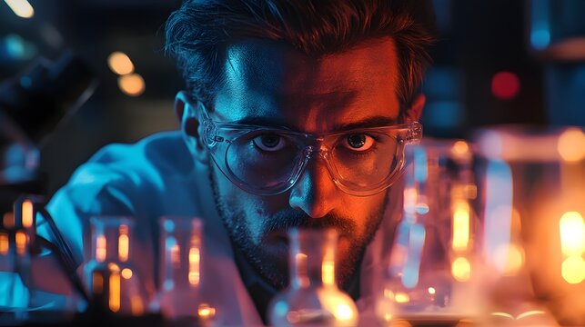 Scientist Cools Precursor to Observe Behavior at Low Temperatures in 3D Rendered Laboratory