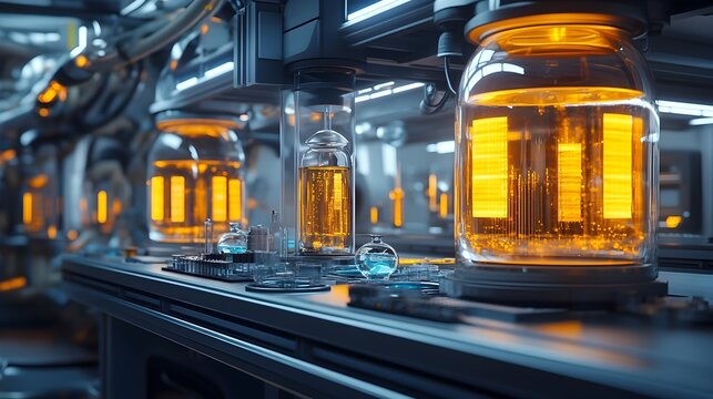 The Experiment Designed to Test the Precursor s Efficacy   3D Rendered Abstract Digital Art