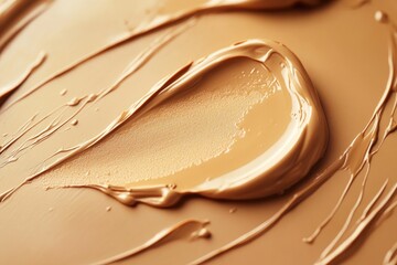 Close-up image of foundation. Perfect for promoting beauty products or makeup tutorials.