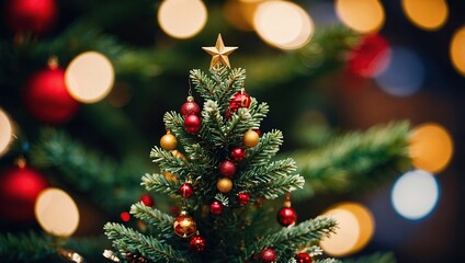 Christmas Tree with Decorations