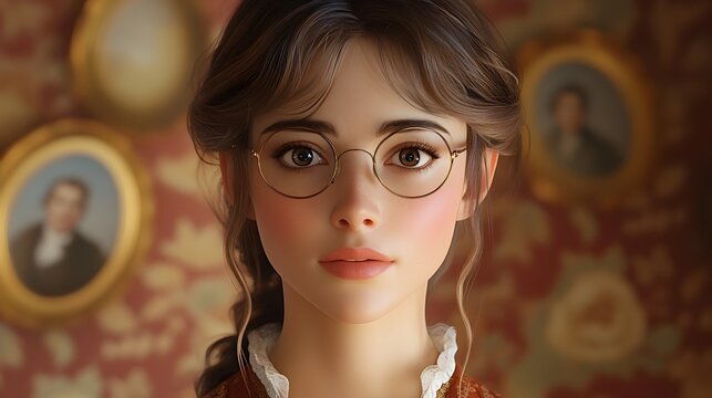 Empowered Heroine Elizabeth Bennet Challenges Societal Norms with Her Wit and Intelligence
