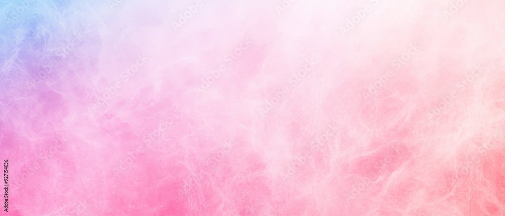 Poster Abstract gradient background with pink, blue, and white colors creating a soft and dreamy effect. Ideal for design and artistic purposes.