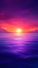 Fototapeta premium sunset over the sea