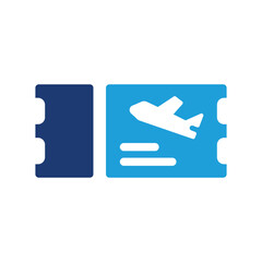 Boarding pass icon