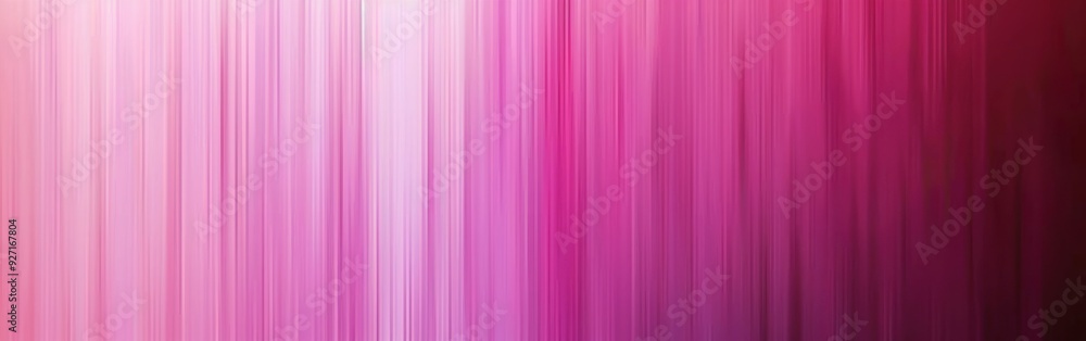 Leinwandbilder a digital abstract background features a series of vertical pink and white stripes, with a slight bl