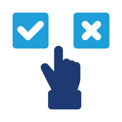 Choice decision icon