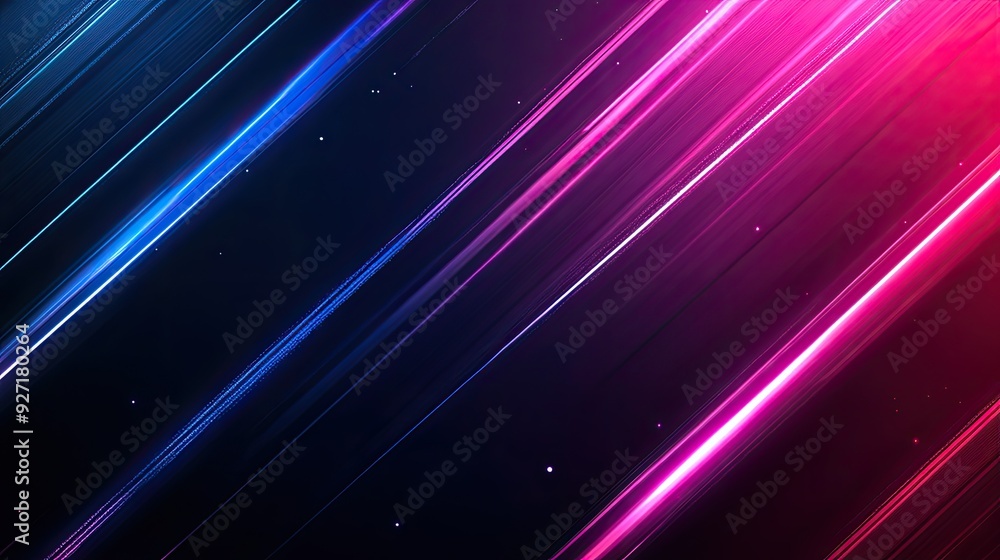 Poster abstract background with glowing lines. perfect for futuristic or technology-related projects.