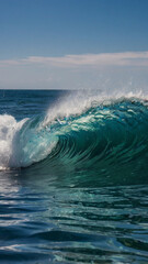 Obraz premium waves on the beach