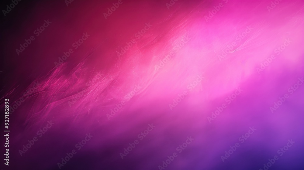 Aufkleber A gradient background transitions from a deep purple to a lighter pink, with subtle white swirling lines adding dimension and depth.