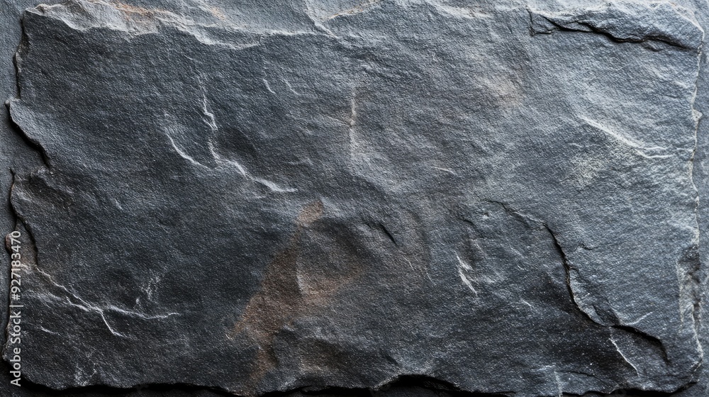 Poster rough, dark grey slate texture. ideal for background or overlay in website design or graphic design 