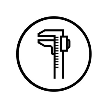 recommend clip art: Measuring Accuracy Vector Icon