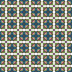colorful flower seamless pattern, cute pattern, JPEG background 