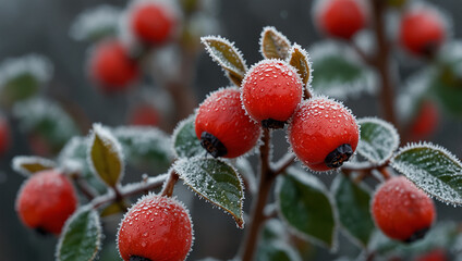 berries on a tree
